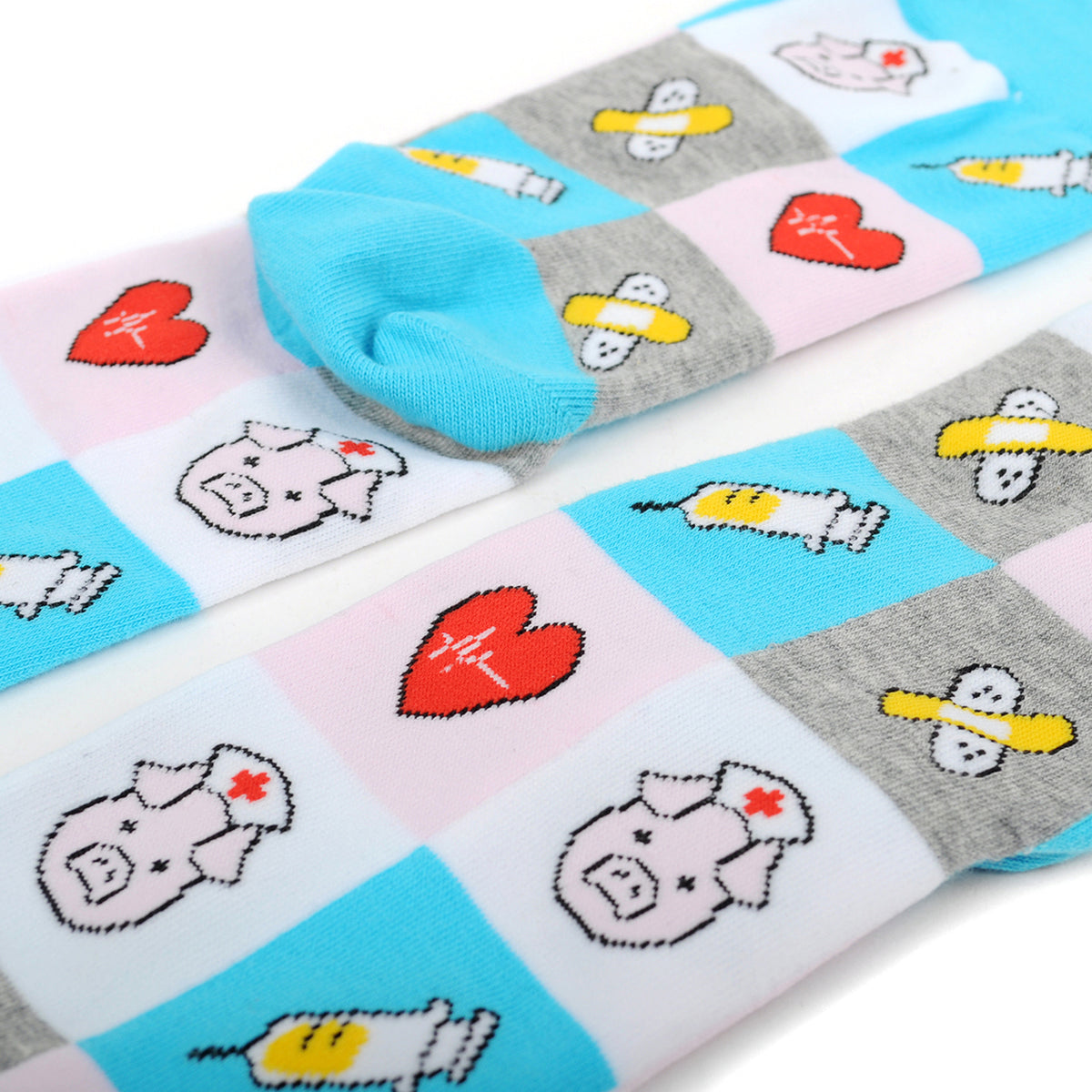 "Nurse Pig-elope" Socks