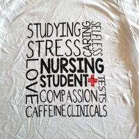 T-shirt étudiant infirmière